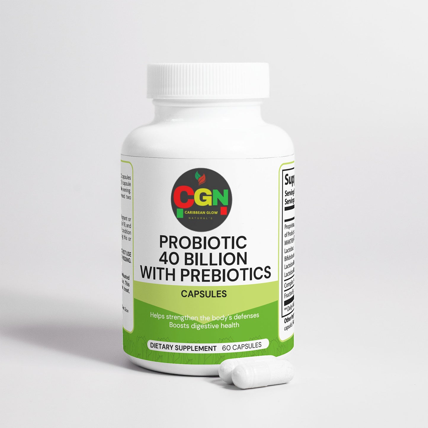 Probiotic 40 Billion with Prebiotics